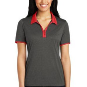 Ladies Heather Contender Contrast Polo